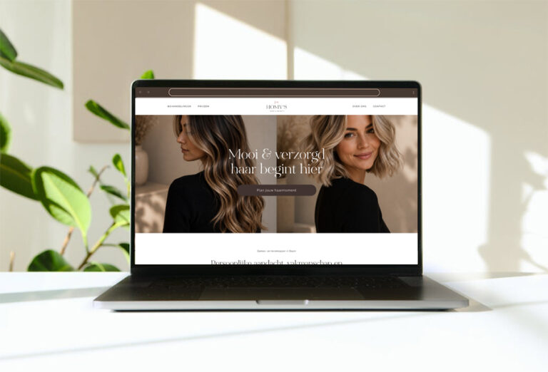 Nieuwe website Homy's Hair & Beauty | Kapper Baarn